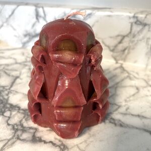 Vintage Hand Carved Candle